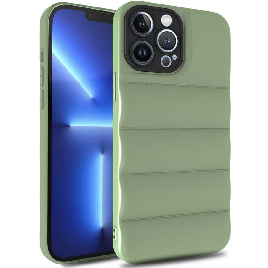 iPhone 12 Pro Kılıf Zore Kasis Kılıf - Açık Yeşil