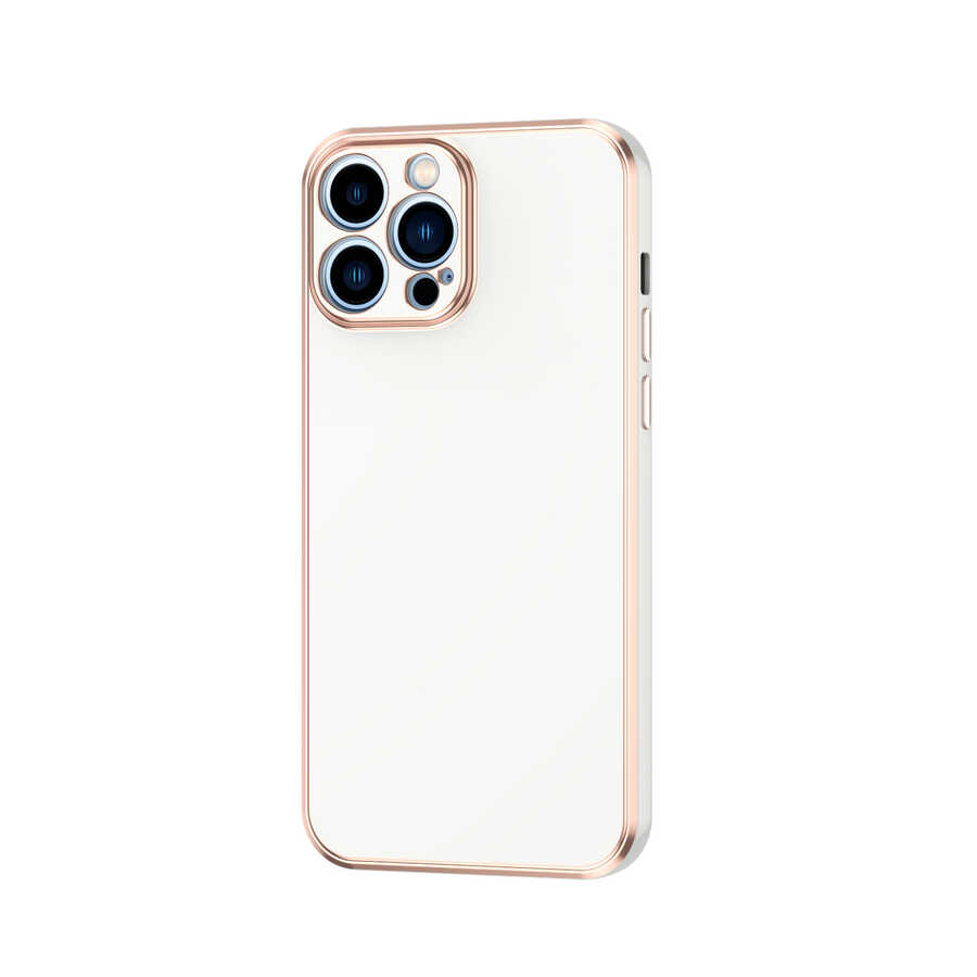 iPhone 12 Pro Max Kılıf Zore Bark Kılıf - Beyaz