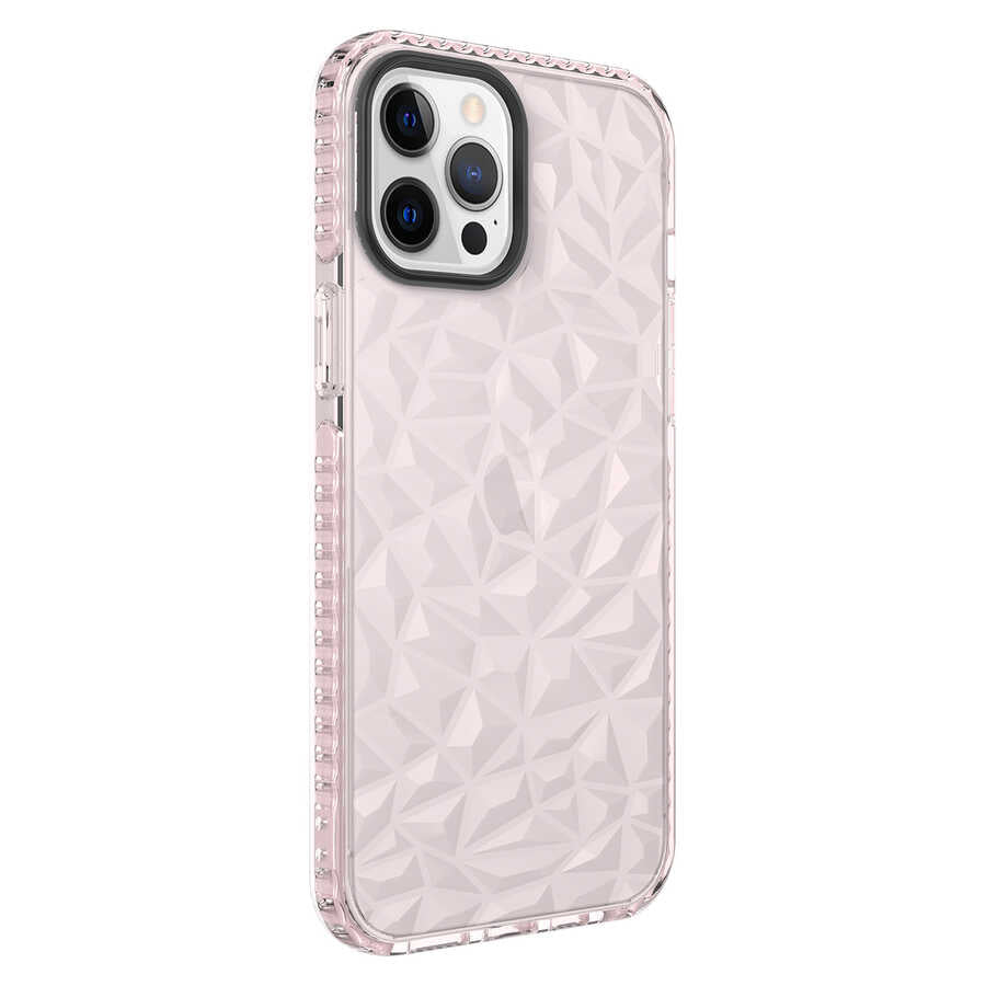 iPhone 12 Pro Max Kılıf Zore Buzz Kılıf - Pembe