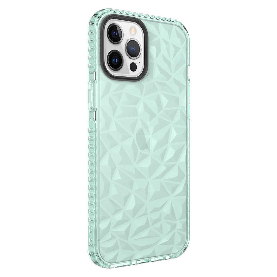 iPhone 12 Pro Max Kılıf Zore Buzz Kılıf - Yeşil