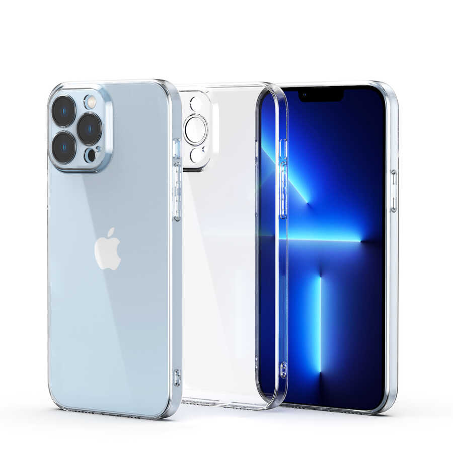 iPhone 12 Pro Max Kılıf Zore Fizy Kılıf - Renksiz