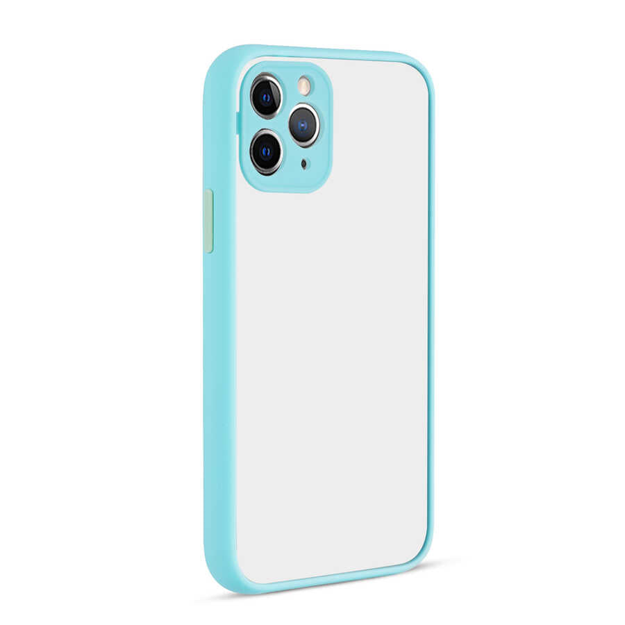 iPhone 12 Pro Max Kılıf Zore Hux Kılıf - Turkuaz