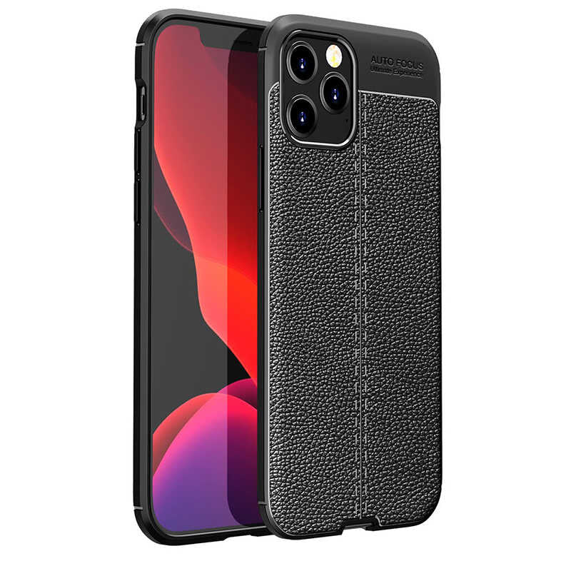 iPhone 12 Pro Max Kılıf Zore Niss Silikon Kılıf - Siyah