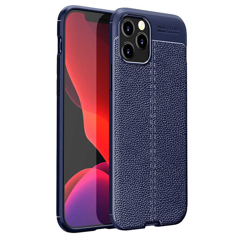 iPhone 12 Pro Max Kılıf Zore Niss Silikon Kılıf - Lacivert