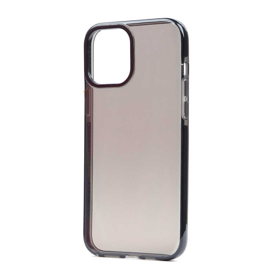 iPhone 12 Pro Max Kılıf Zore Punto Kılıf - Siyah