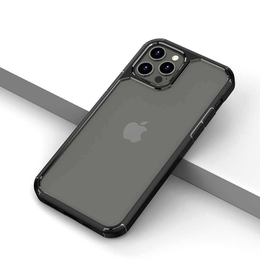iPhone 12 Pro Max Kılıf Zore Roll Kılıf - Siyah