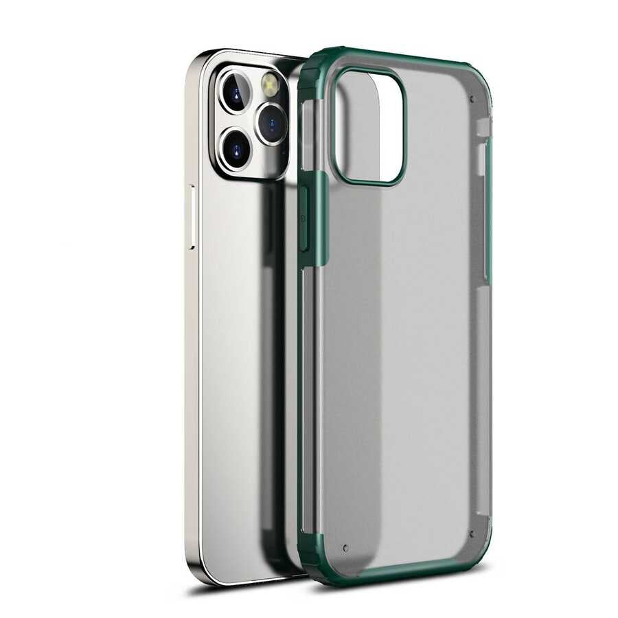 iPhone 12 Pro Max Kılıf Zore Volks Kılıf - Koyu Yeşil