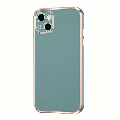 iPhone 13 Kılıf Zore Bark Kılıf - Petrol Yeşil