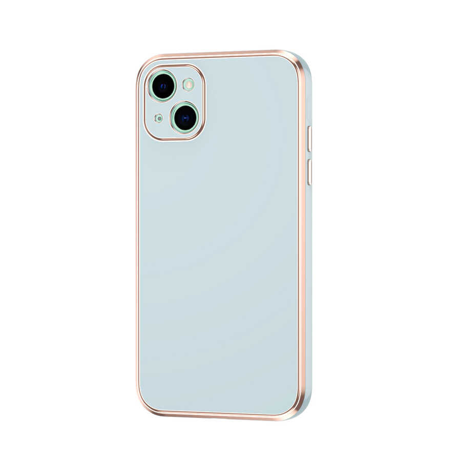 iPhone 13 Kılıf Zore Bark Kılıf - Mavi Açık