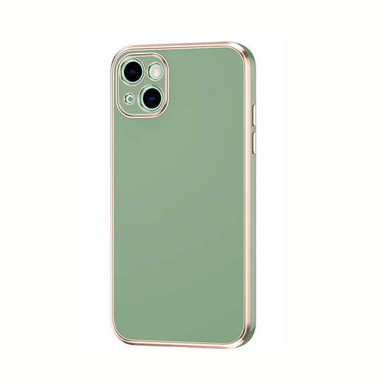 iPhone 13 Kılıf Zore Bark Kılıf - Açık Yeşil