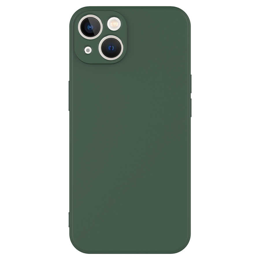 iPhone 13 Kılıf Zore Mara Lansman Kılıf - Koyu Yeşil