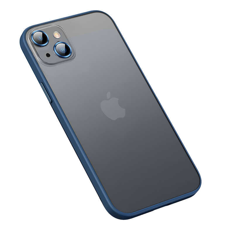 iPhone 13 Kılıf Zore Retro Kılıf - Lacivert