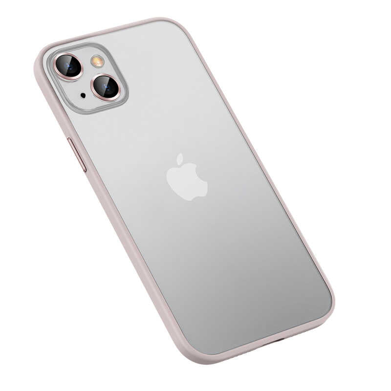 iPhone 13 Kılıf Zore Retro Kılıf - Rose Gold