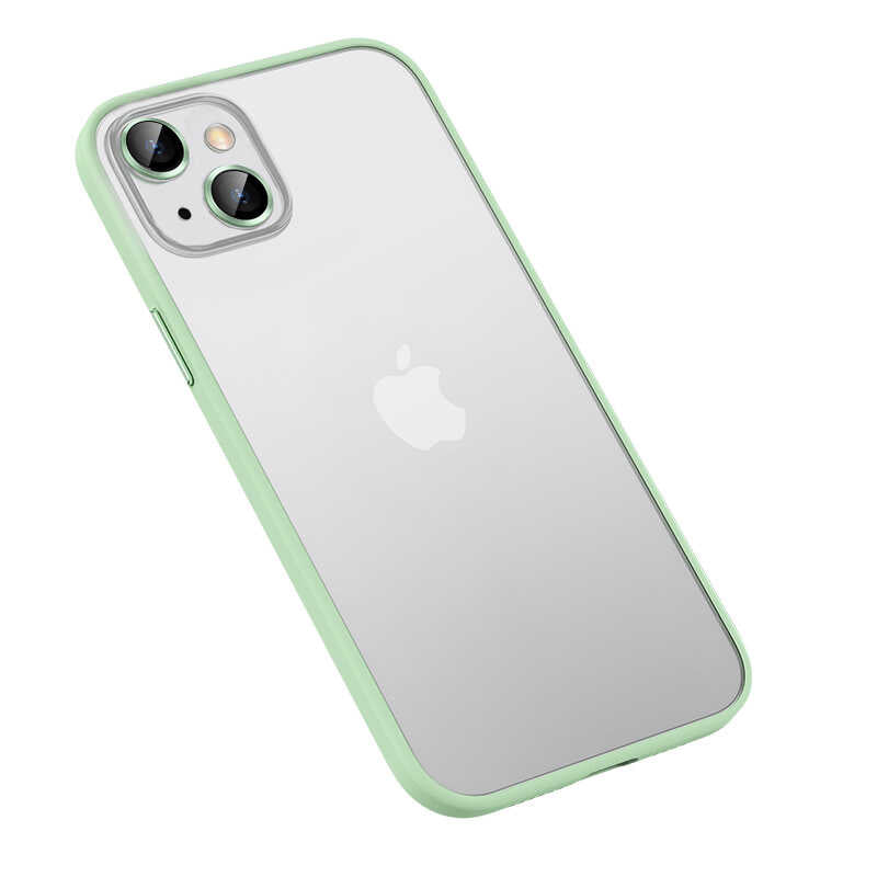 iPhone 13 Kılıf Zore Retro Kılıf - Yeşil