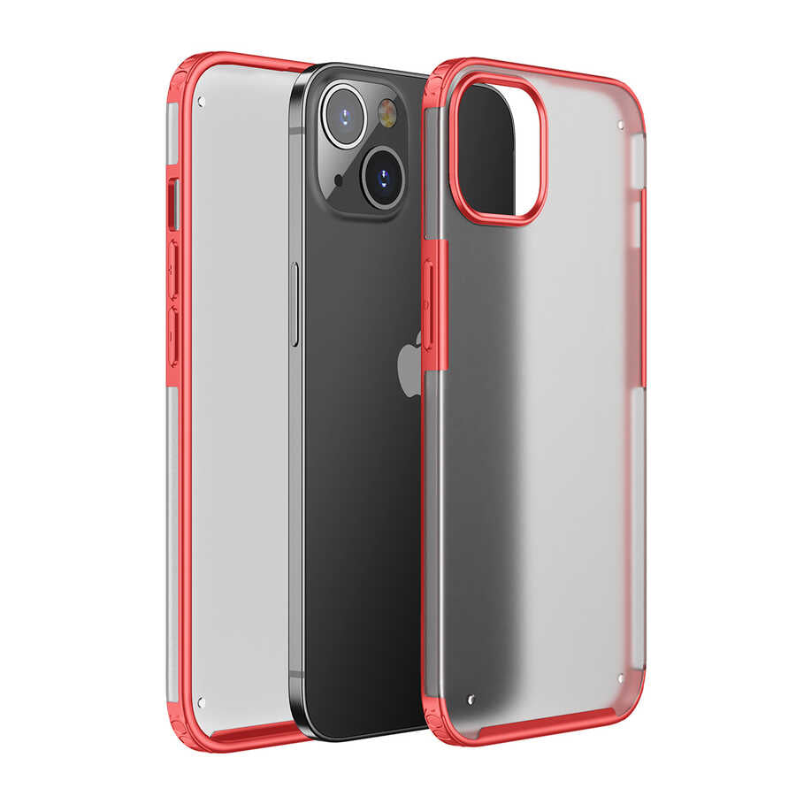 iPhone 13 Kılıf Zore Volks Kılıf - Kırmızı