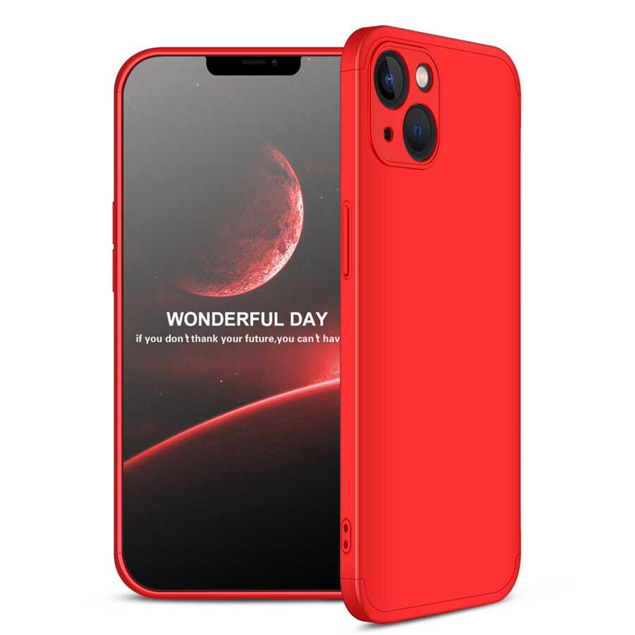 iPhone 13 Mini Kılıf Zore Ays Kılıf - Kırmızı