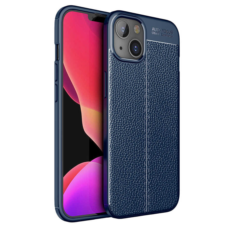 iPhone 13 Mini Kılıf Zore Niss Silikon Kılıf - Lacivert