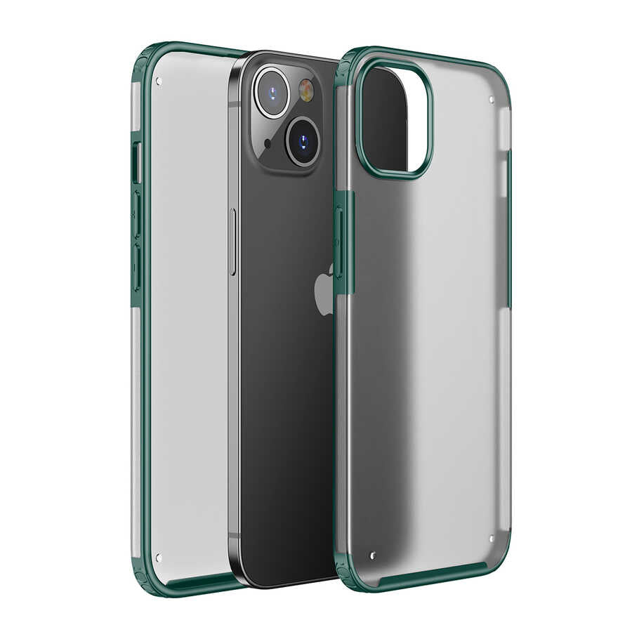 iPhone 13 Mini Kılıf Zore Volks Kılıf - Koyu Yeşil