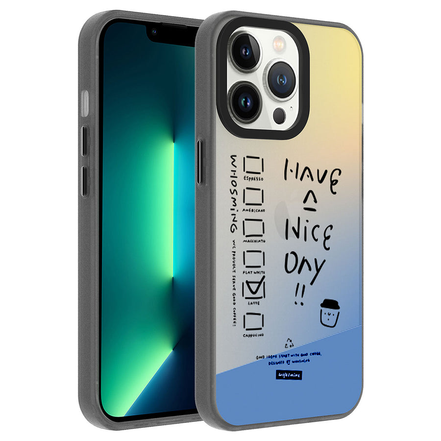 iPhone 13 Pro Kılıf Desenli Zore Dragon Sert Kılıf - Have