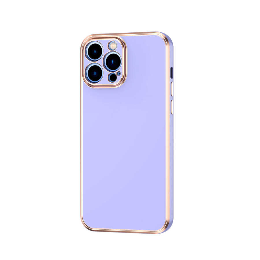 iPhone 13 Pro Kılıf Zore Bark Kılıf - Mor