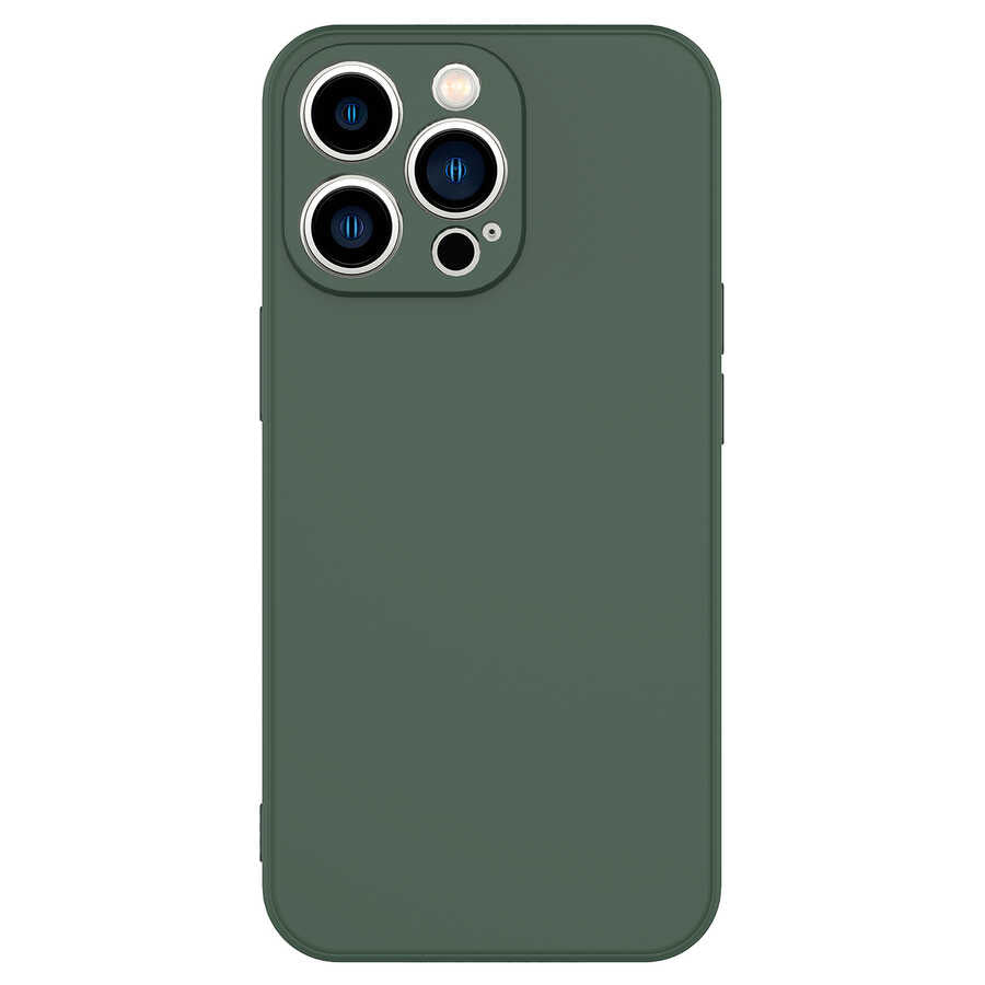 iPhone 13 Pro Kılıf Zore Mara Lansman Kılıf - Koyu Yeşil
