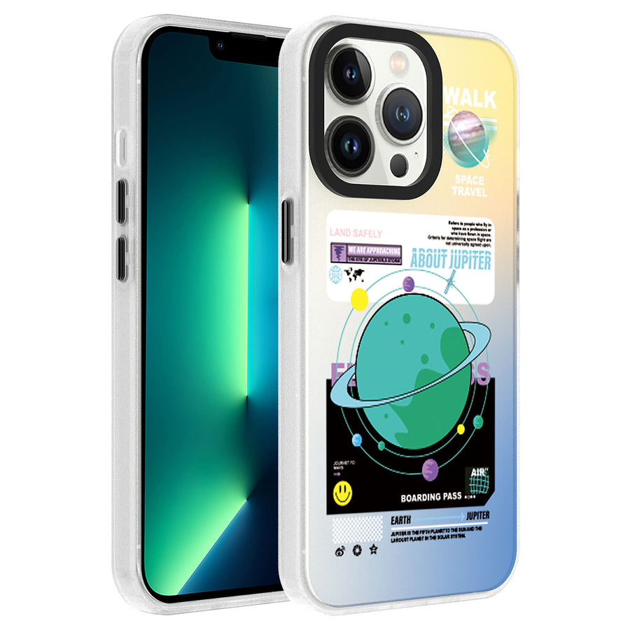 iPhone 13 Pro Max Kılıf Desenli Zore Dragon Sert Kılıf - Gezegen