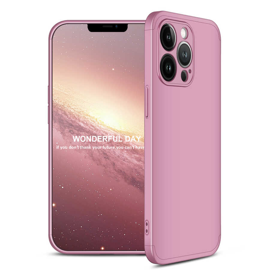 iPhone 13 Pro Max Kılıf Zore Ays Kılıf - Rose Gold