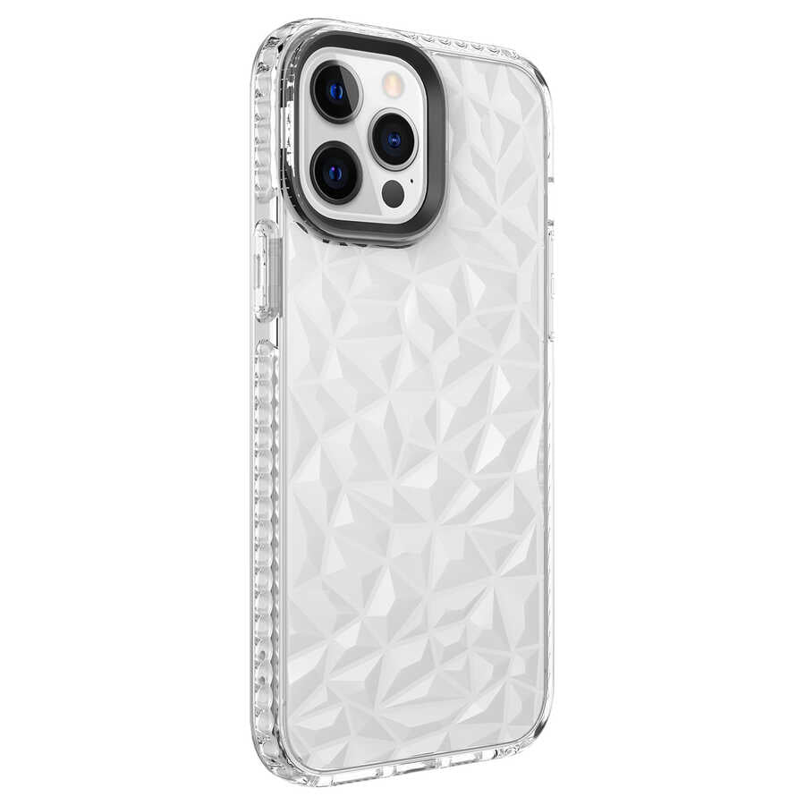iPhone 13 Pro Max Kılıf Zore Buzz Kılıf - Beyaz