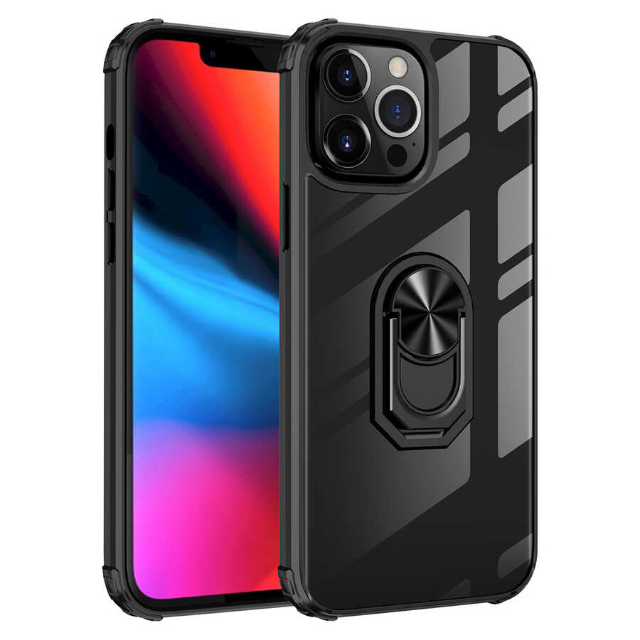 iPhone 13 Pro Max Kılıf Zore Mola Kılıf - Siyah