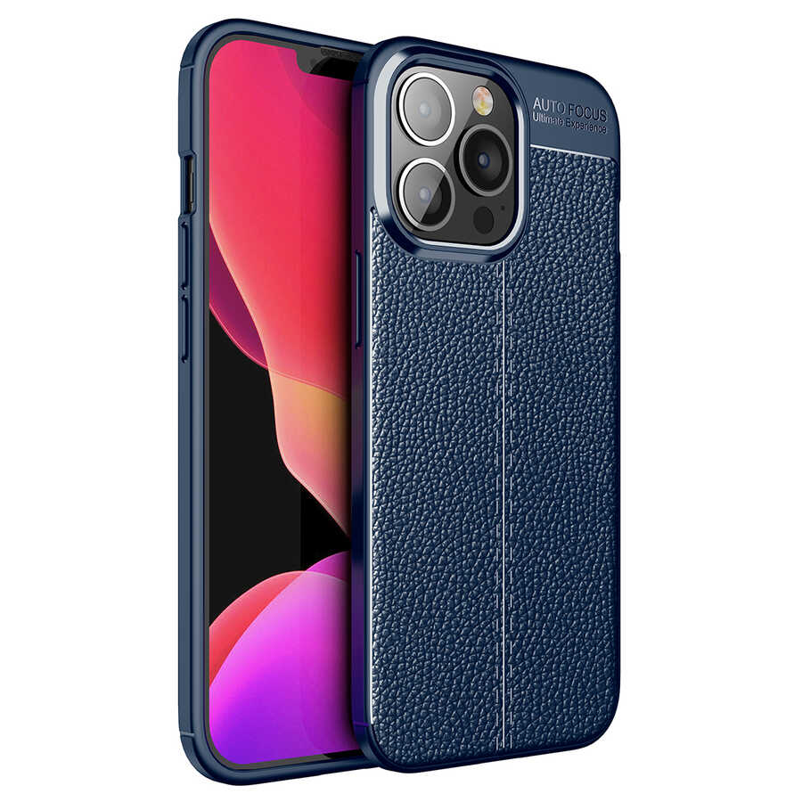 iPhone 13 Pro Max Kılıf Zore Niss Silikon Kılıf - Lacivert