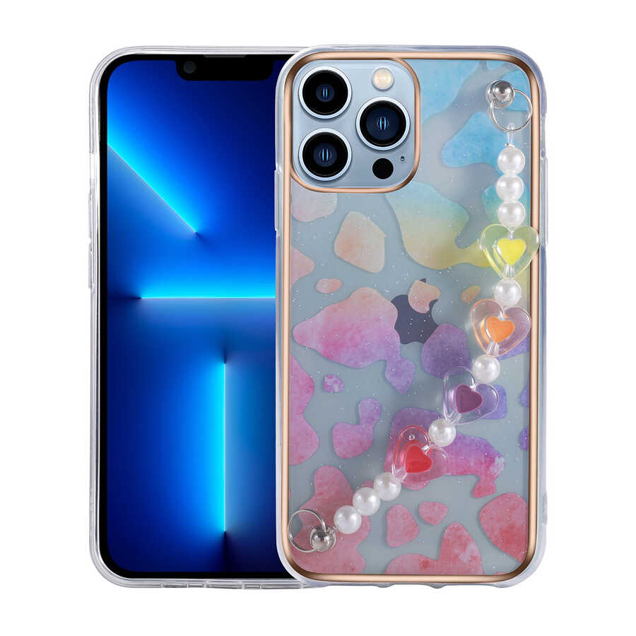 iPhone 13 Pro Max Kılıf Zore Pilla Kılıf - Colorful