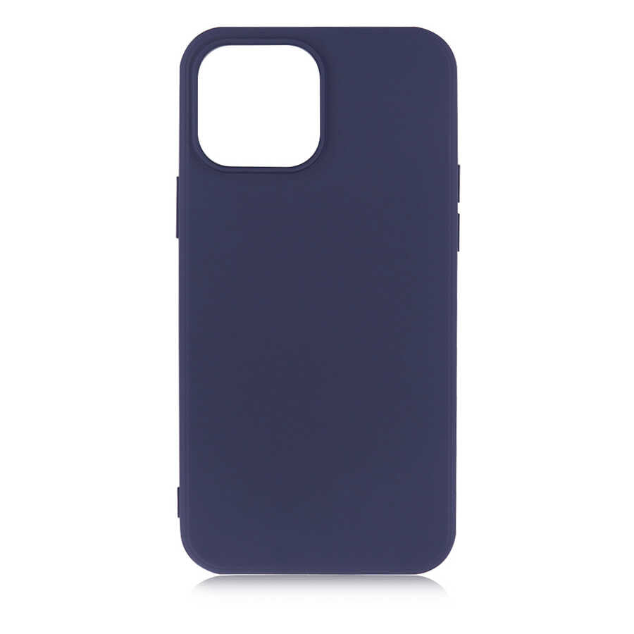 iPhone 13 Pro Max Kılıf Zore Premier Silikon Kılıf - Lacivert