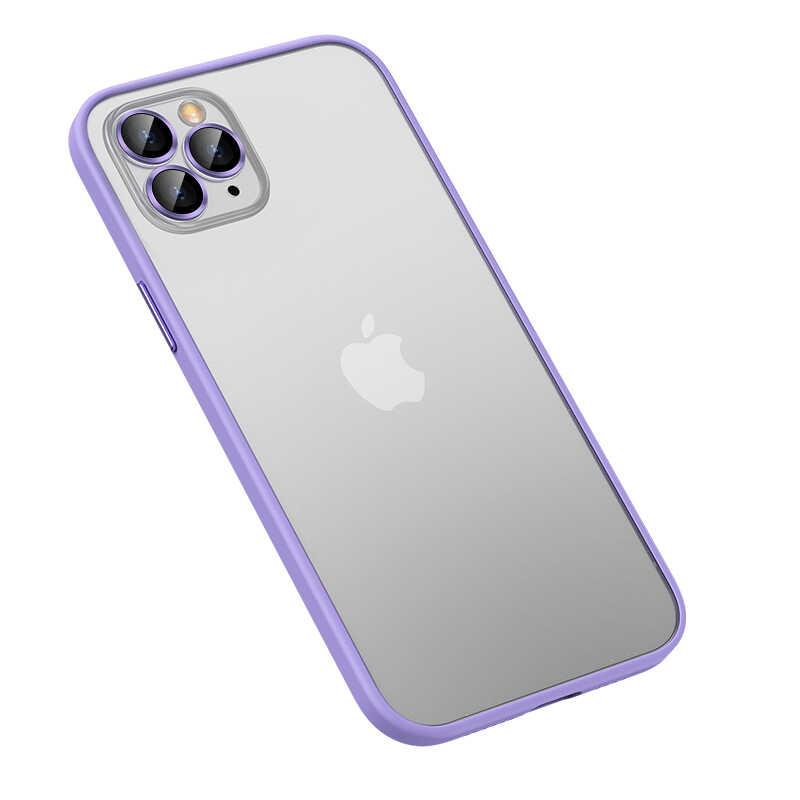 iPhone 13 Pro Max Kılıf Zore Retro Kılıf - Lila