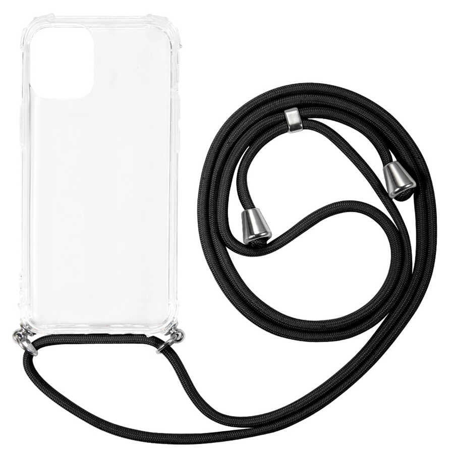 iPhone 13 Pro Max Kılıf Zore X-Rop Kılıf - Renksiz