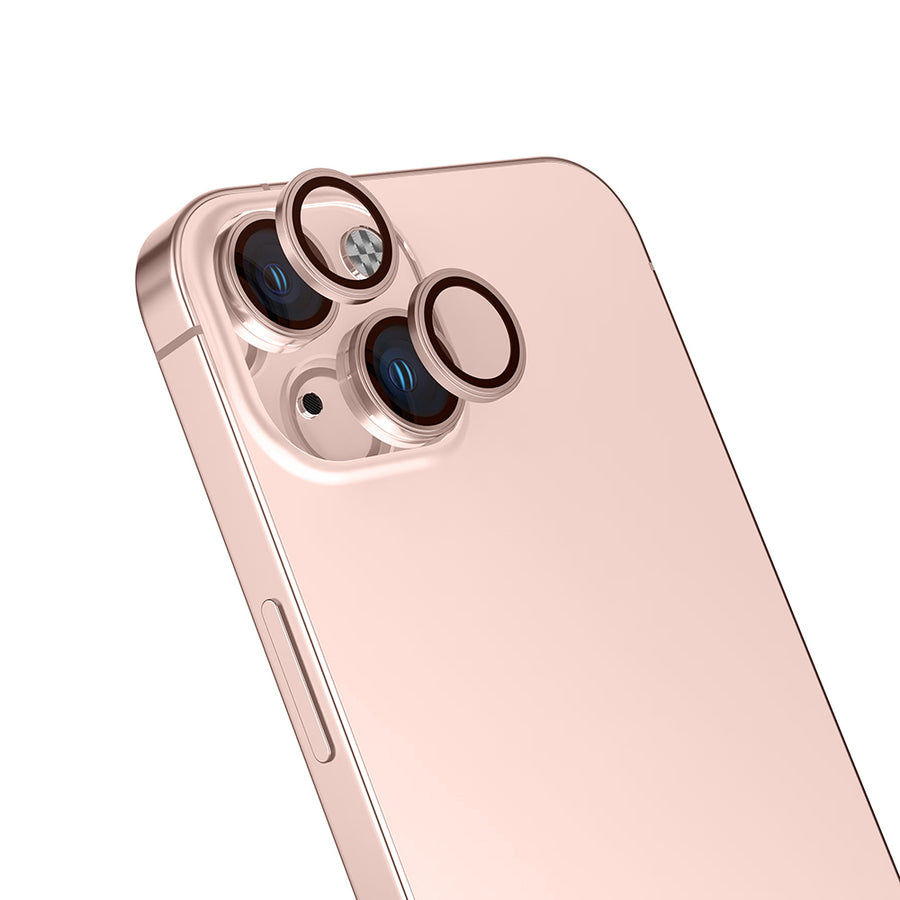 iPhone 13 Zore Mikro Kamera Lens Koruyucu - Rose Gold