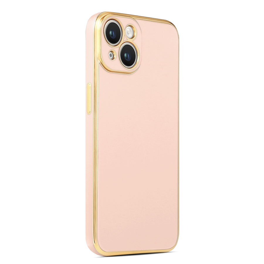 iPhone 14 Kılıf Zore Bark Kılıf - Rose Gold