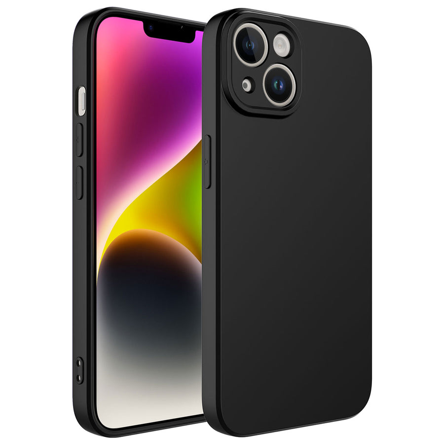 iPhone 14 Kılıf Zore Kamera Korumalı Mara Lansman Kılıf - Siyah