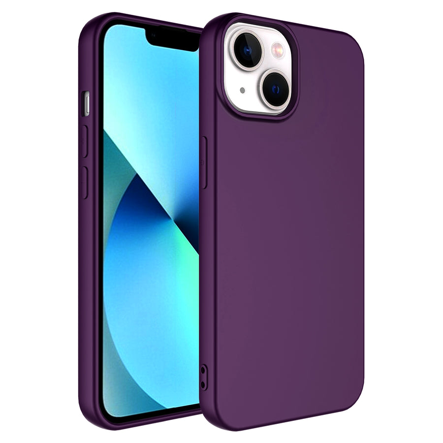 iPhone 14 Kılıf Zore LSR Lansman Kılıf - Derin Mor