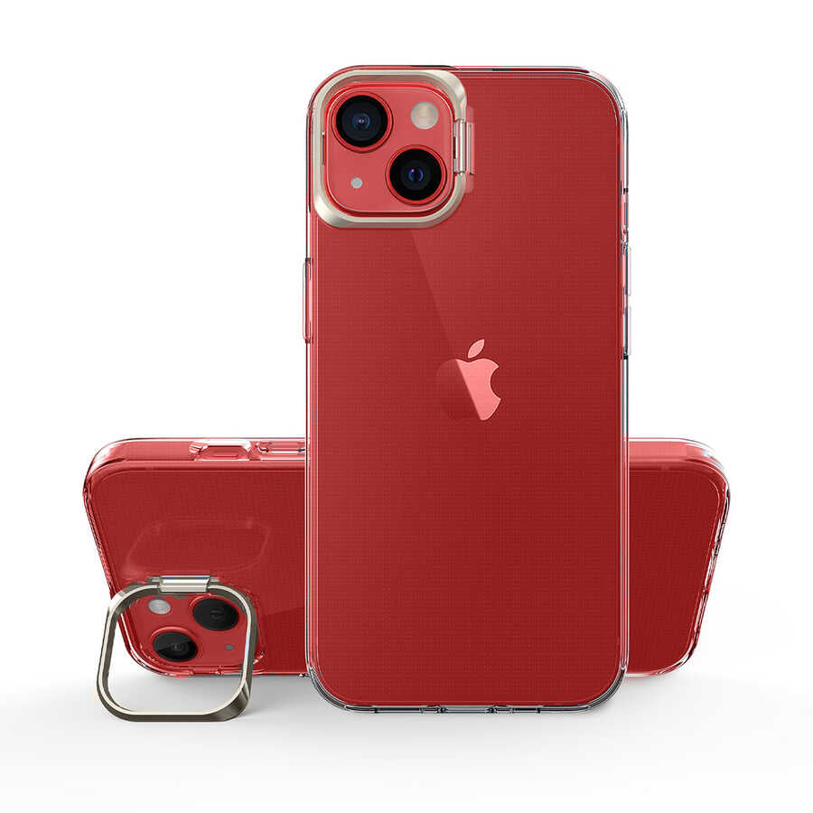 iPhone 14 Kılıf Zore Skuba Kılıf - Gold