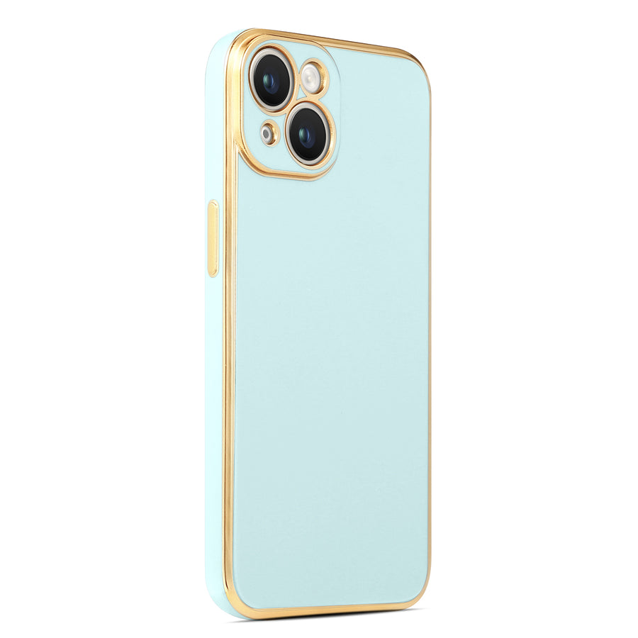 iPhone 14 Plus Kılıf Zore Bark Kılıf - Mavi Açık