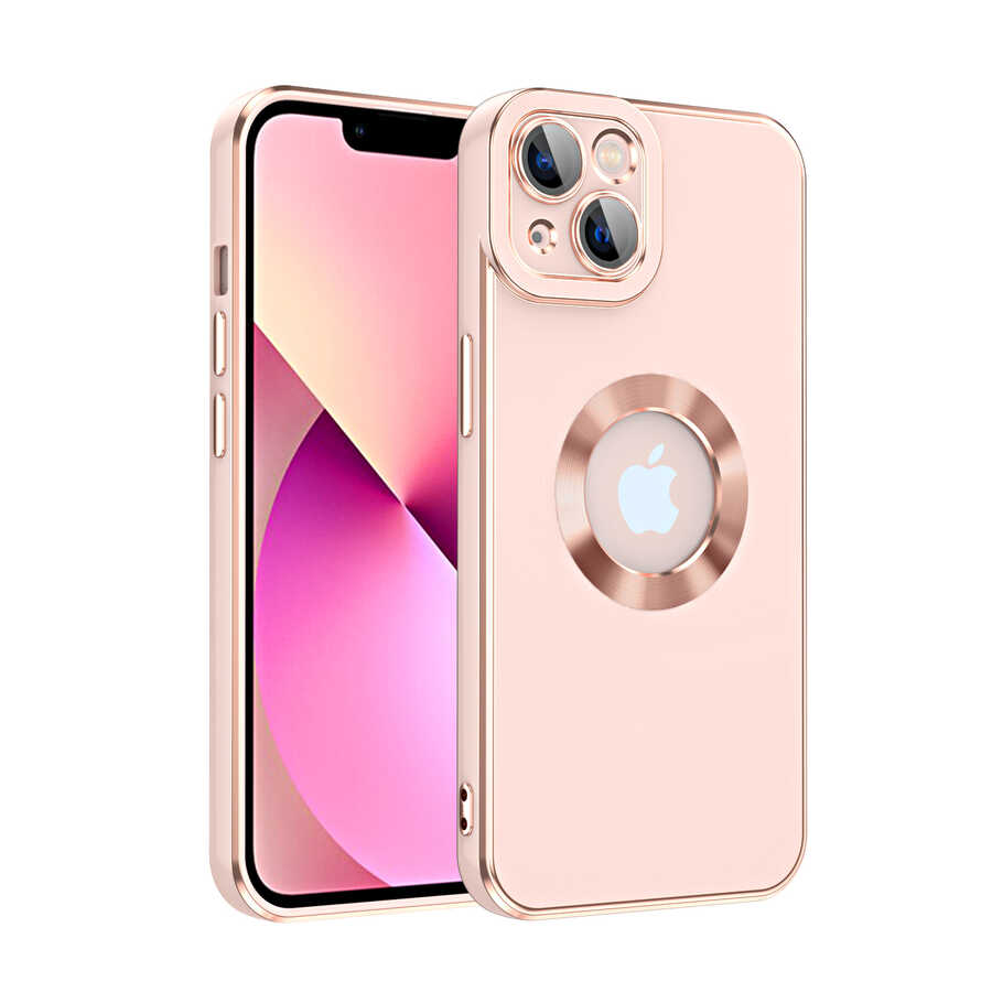 iPhone 14 Plus Kılıf Zore Kongo Kılıf - Rose Gold
