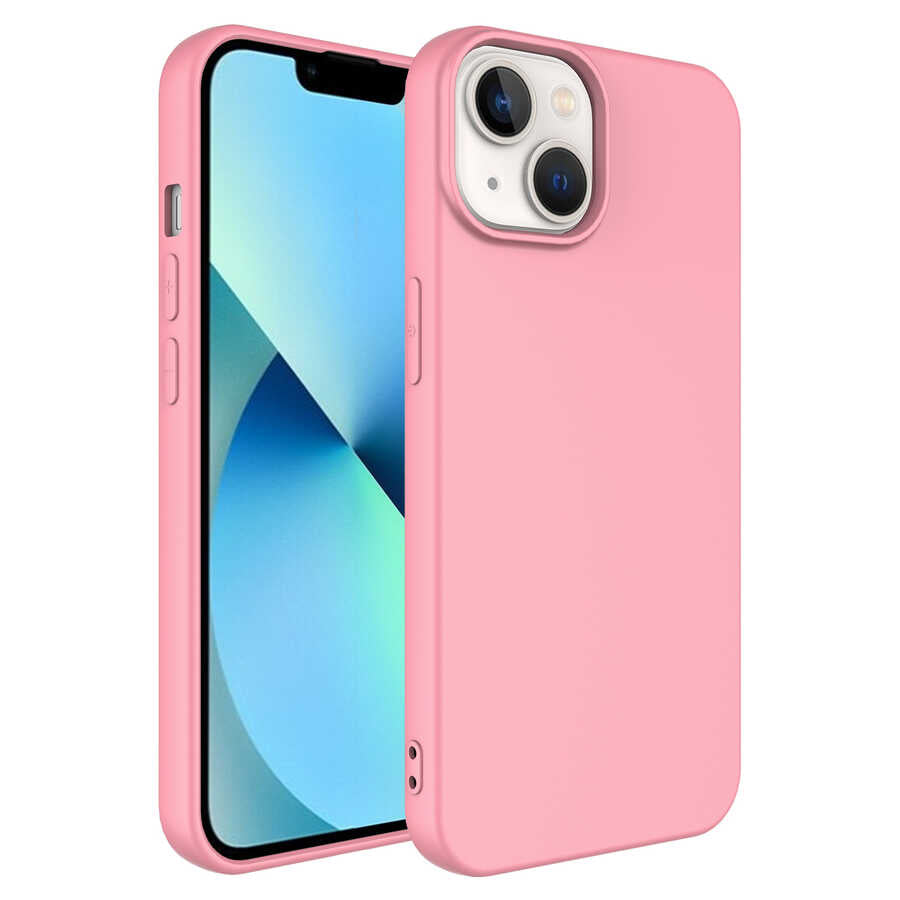 iPhone 14 Plus Kılıf Zore Mara Lansman Kılıf - Pembe