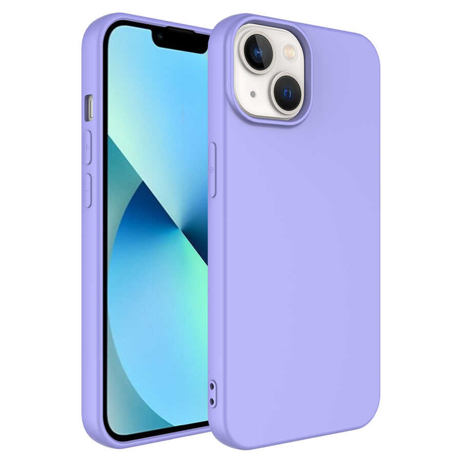 iPhone 14 Plus Kılıf Zore Mara Lansman Kılıf - Lila