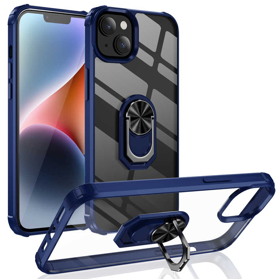iPhone 14 Plus Kılıf Zore Mola Kılıf - Lacivert