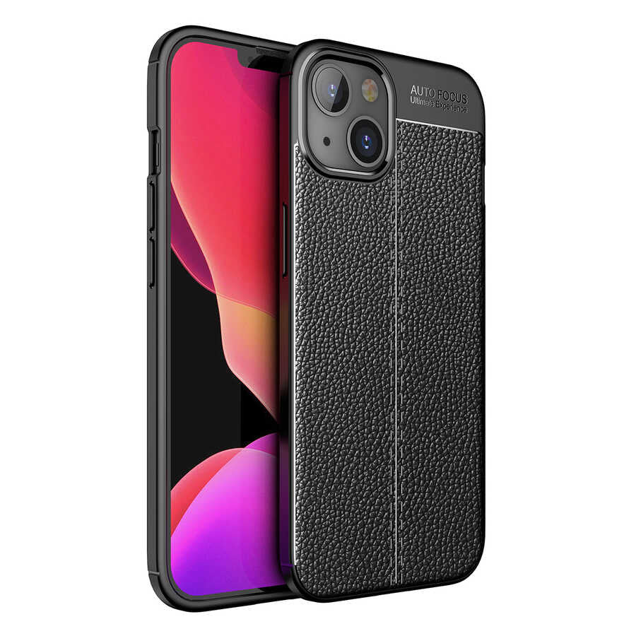 iPhone 14 Plus Kılıf Zore Niss Silikon Kılıf - Siyah
