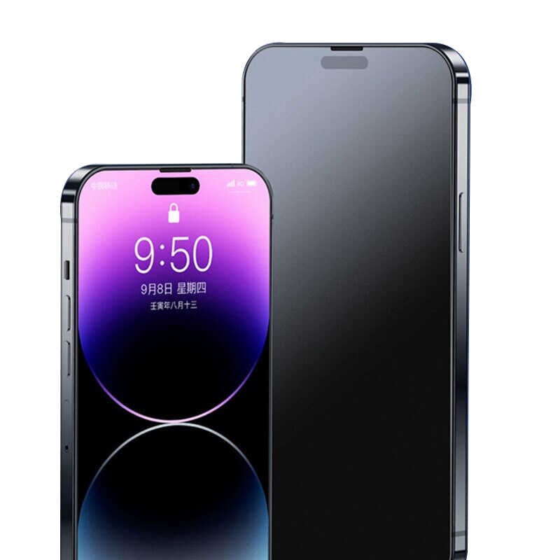 iPhone 14 Pro Davin Mat Seramik Ekran Koruyucu - Siyah