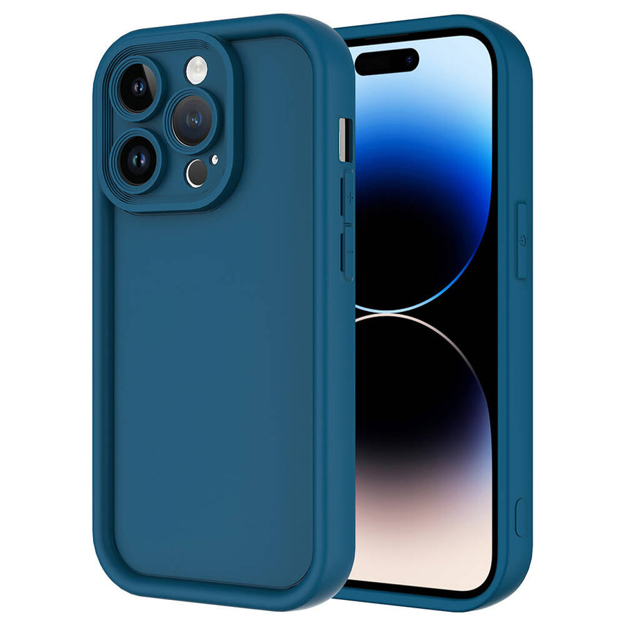 iPhone 14 Pro Kılıf Kamera Korumalı Zore Ananas Kılıf - Koyu Yeşil