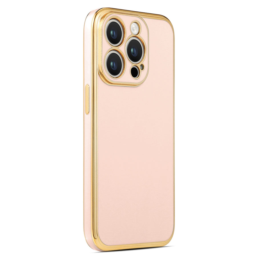 iPhone 14 Pro Kılıf Zore Bark Kılıf - Rose Gold