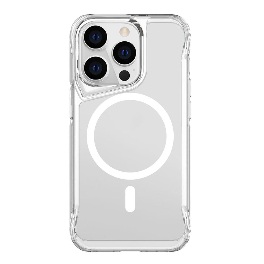 iPhone 14 Pro Kılıf Zore M-safe Şarj Özellikli T-Max M-safe Kılıf - Renksiz