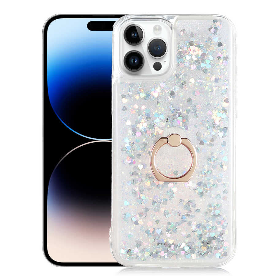 iPhone 14 Pro Kılıf Zore Milce Kılıf - Gümüş